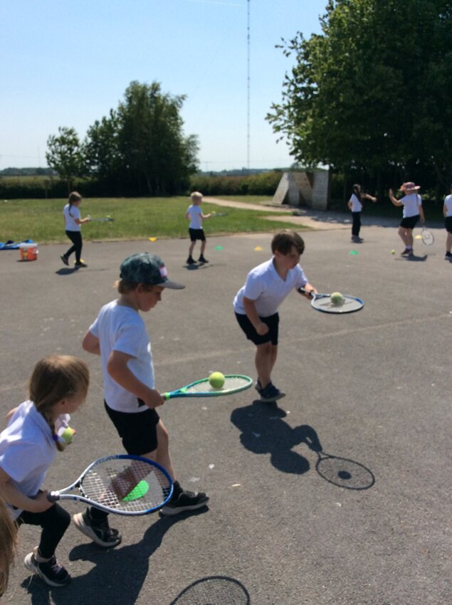 Image of We are learning lots of new things in PE!
