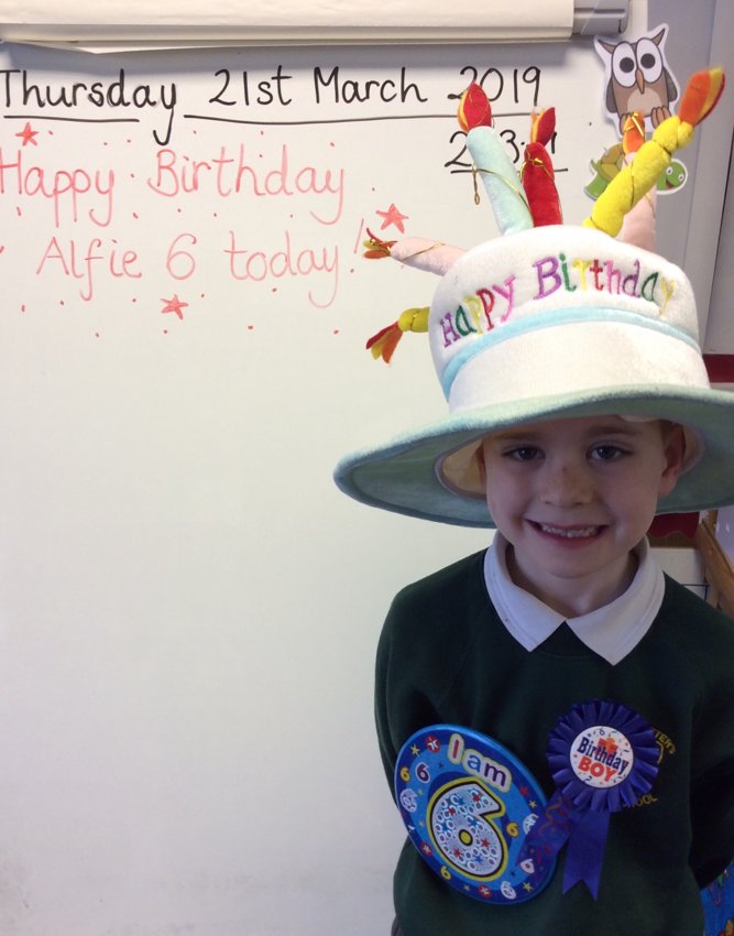 Image of Happy Birthday Alfie