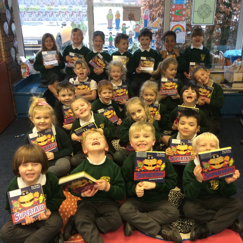 Image of Thank you for our Supertato books!