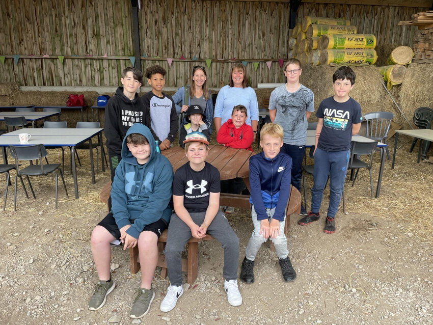 Image of Year 6’s visit to Humblescough Farm