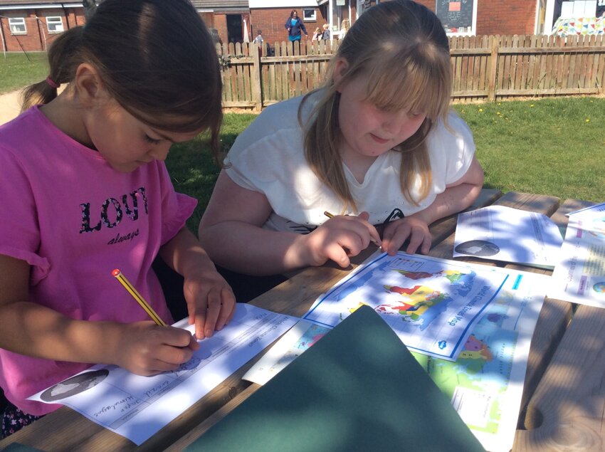 Image of Geography in the sunshine!