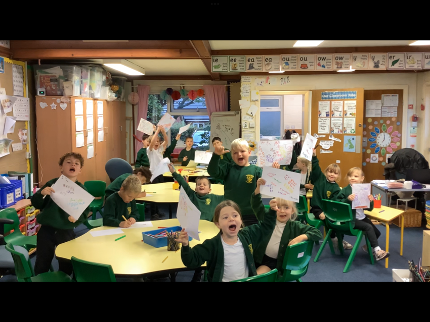 Image of We love learning to read and write!