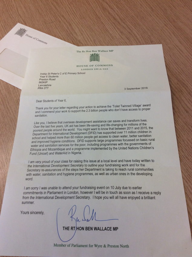 Image of Our letter from Parliament